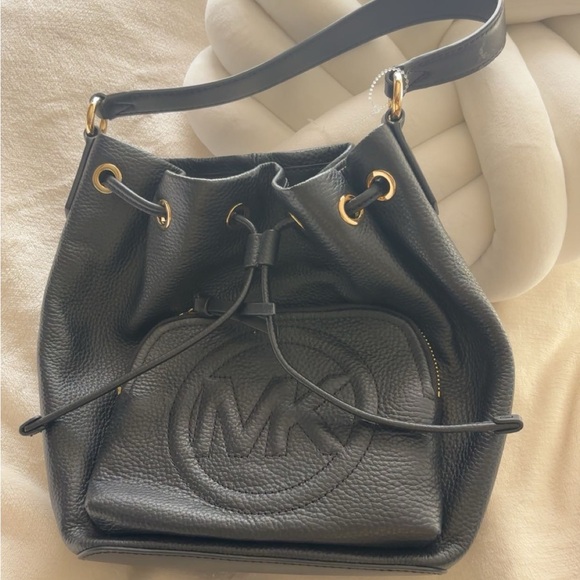 Michael Kors Black Leather Bag main image 8